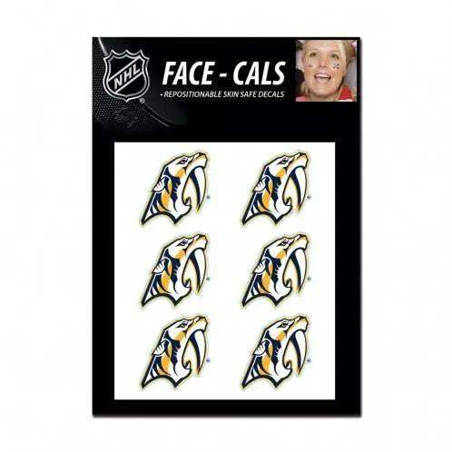  Nashville Predators Tattoo Face Decals Skin Safe Waterless -  ToylandEU™