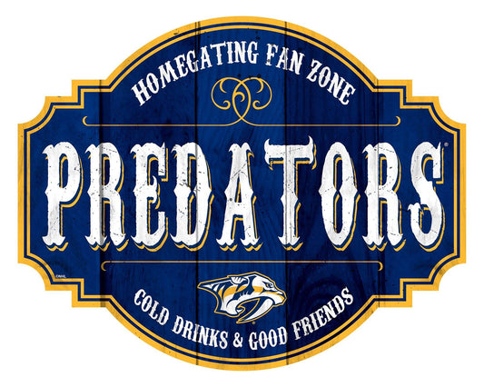 Nashville Predators Wood Sign 12 Inch Homegating Tavern - ToylandEU