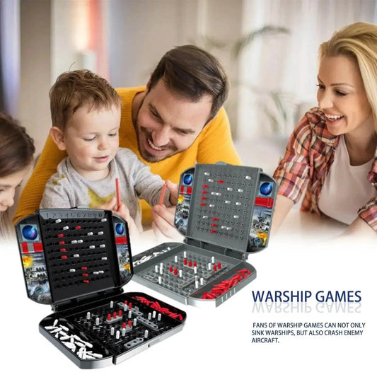  Classic Naval Warfare Board Game - Sea Battle Strategy Game for Kids and Family Fun -  ToylandEU™