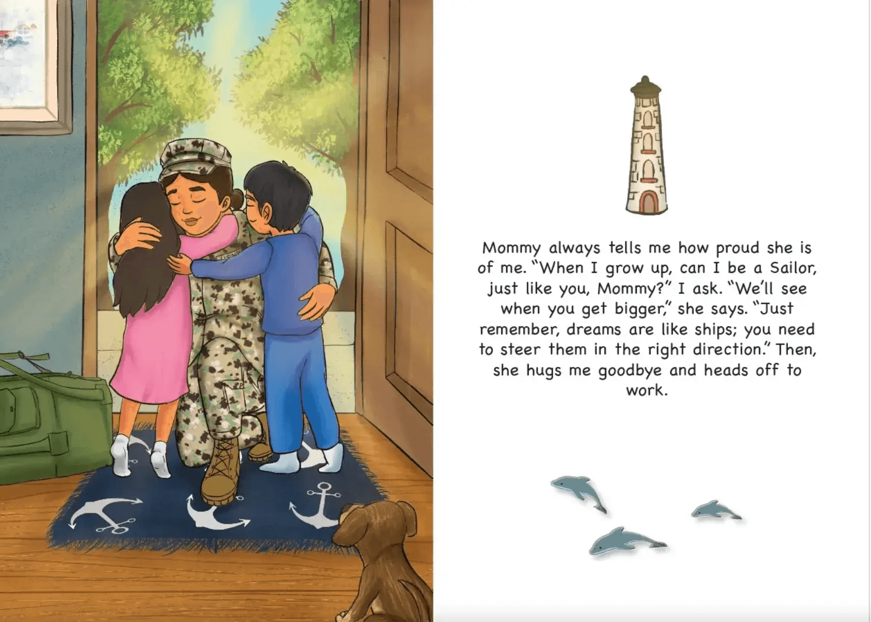  Navy Children Book My Mommy My Sailor Heartwarming Tale -  ToylandEU™
