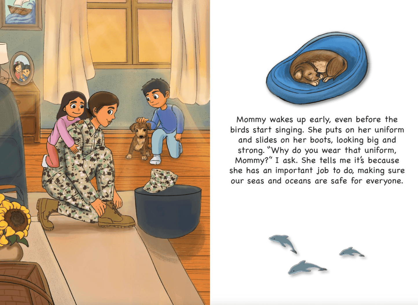  Navy Children Book My Mommy My Sailor Heartwarming Tale 