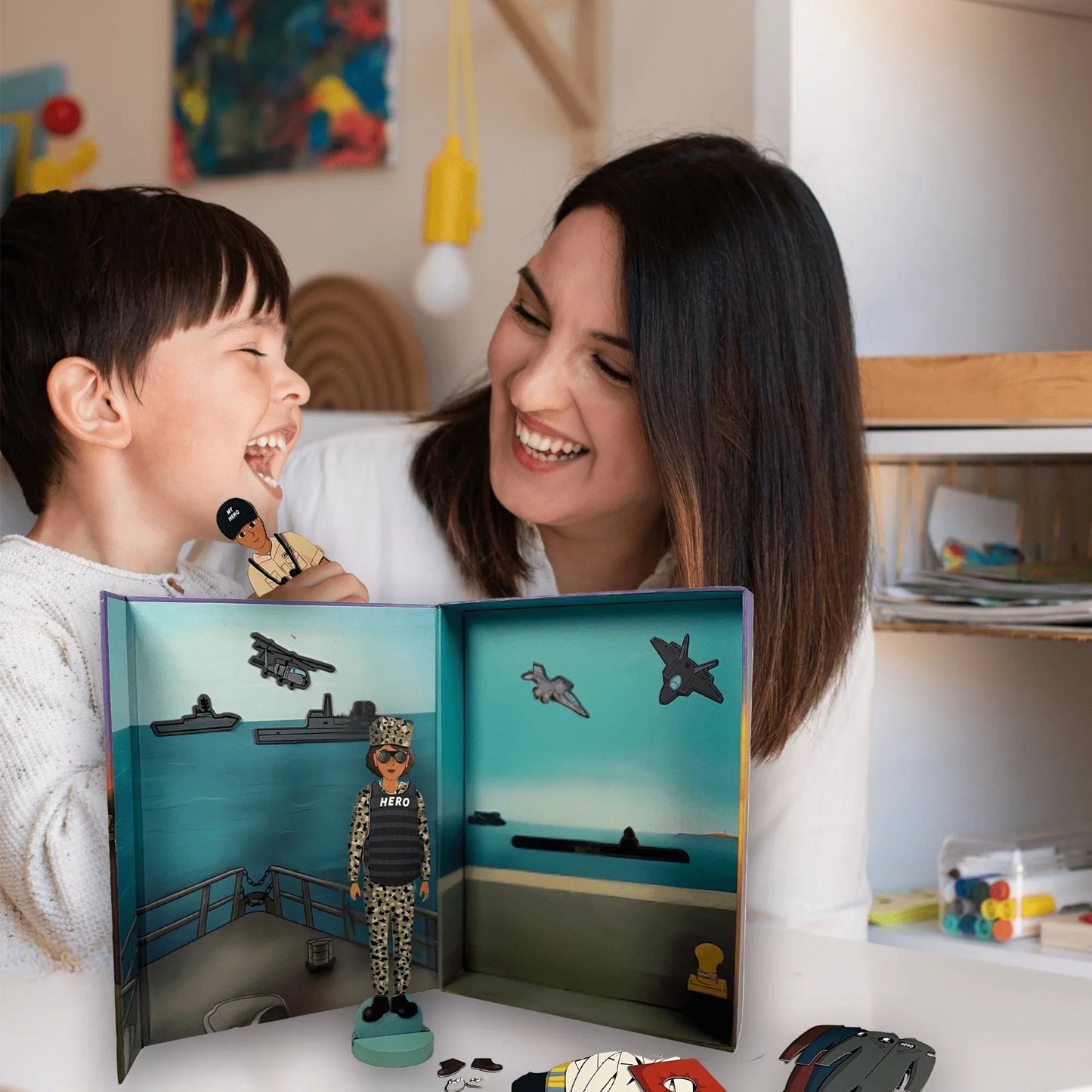 Navy Sailor Doll Set With Magnetic Playtime Adventure - ToylandEU