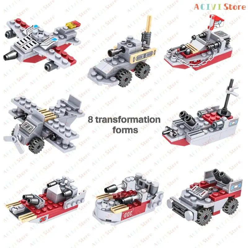  Navy Warship Lego Compatible Building Blocks Set Elite -  ToylandEU™