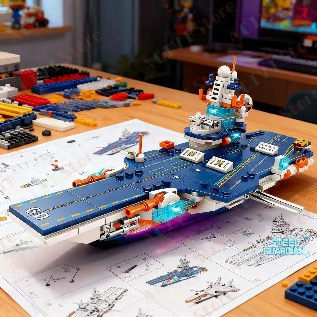  Navy Warship Lego Compatible Building Blocks Set Elite -  ToylandEU™
