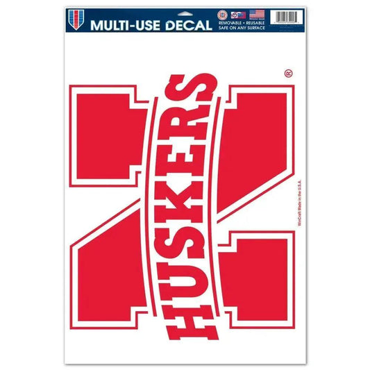  Nebraska Cornhuskers 11x17 Ultra Large Logo Wall Decal -  ToylandEU™
