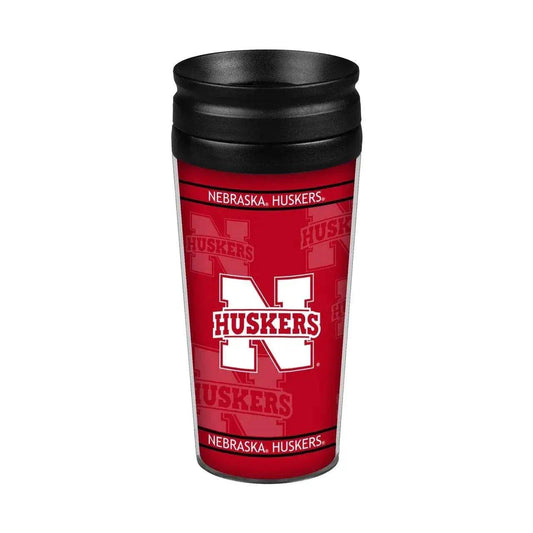  Nebraska Cornhuskers 14oz Full Wrap Travel Mug BPA Free -  ToylandEU™