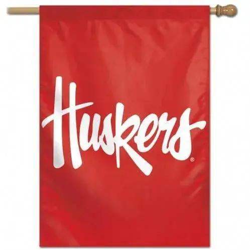  Nebraska Cornhuskers 28x40 Vertical Banner Logo Design -  ToylandEU™