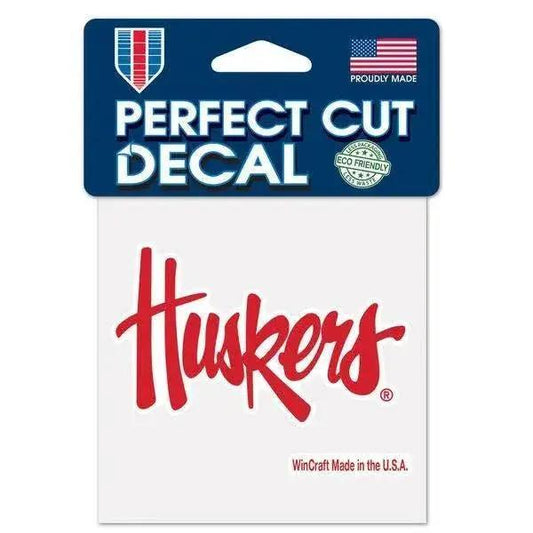  Nebraska Cornhuskers 4x4 Decal Perfect Cut Color Vinyl -  ToylandEU™