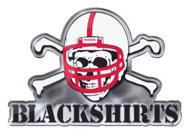 Nebraska Cornhuskers Auto Emblem Color Blackshirts Badge - ToylandEU