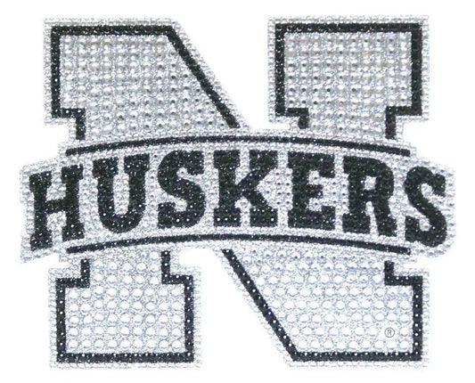  Nebraska Cornhuskers Auto Emblem Rhinestone Bling CO -  ToylandEU™