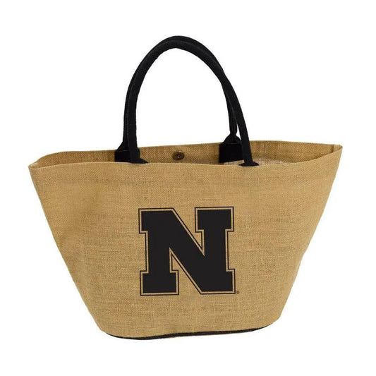  Nebraska Cornhuskers Avalon Jute Tote Style CO Bag -  ToylandEU™