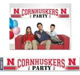  Nebraska Cornhuskers Banner 12x65 Party Style CO -  ToylandEU™