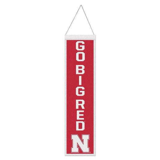  Nebraska Cornhuskers Banner Wool 8x32 Heritage Slogan -  ToylandEU™