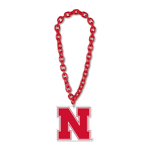 Nebraska Cornhuskers Big Foam Necklace On 38 Inch Chain - ToylandEU