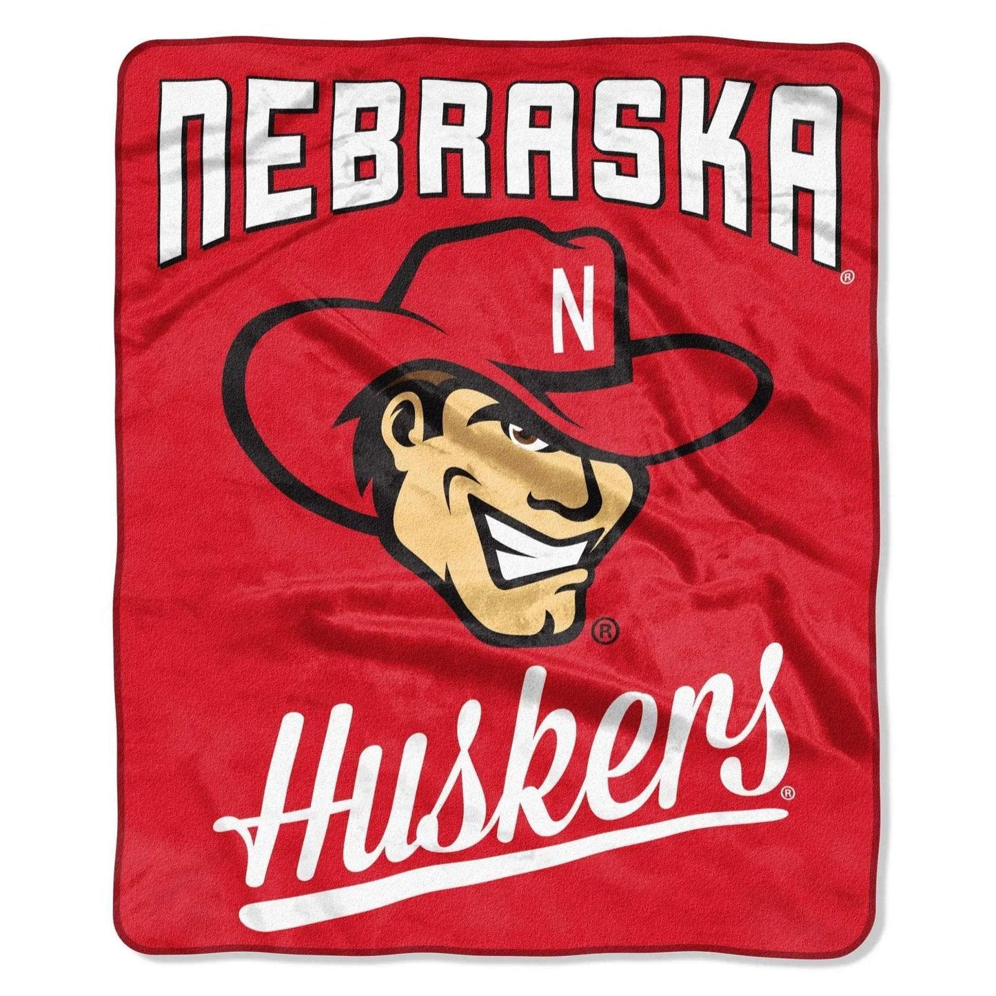  Nebraska Cornhuskers Blanket 50x60 Raschel Alumni Design -  ToylandEU™