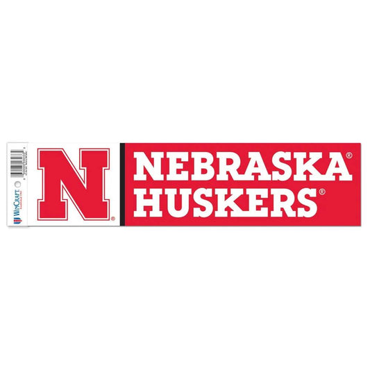 Nebraska Cornhuskers Bumper Sticker - ToylandEU