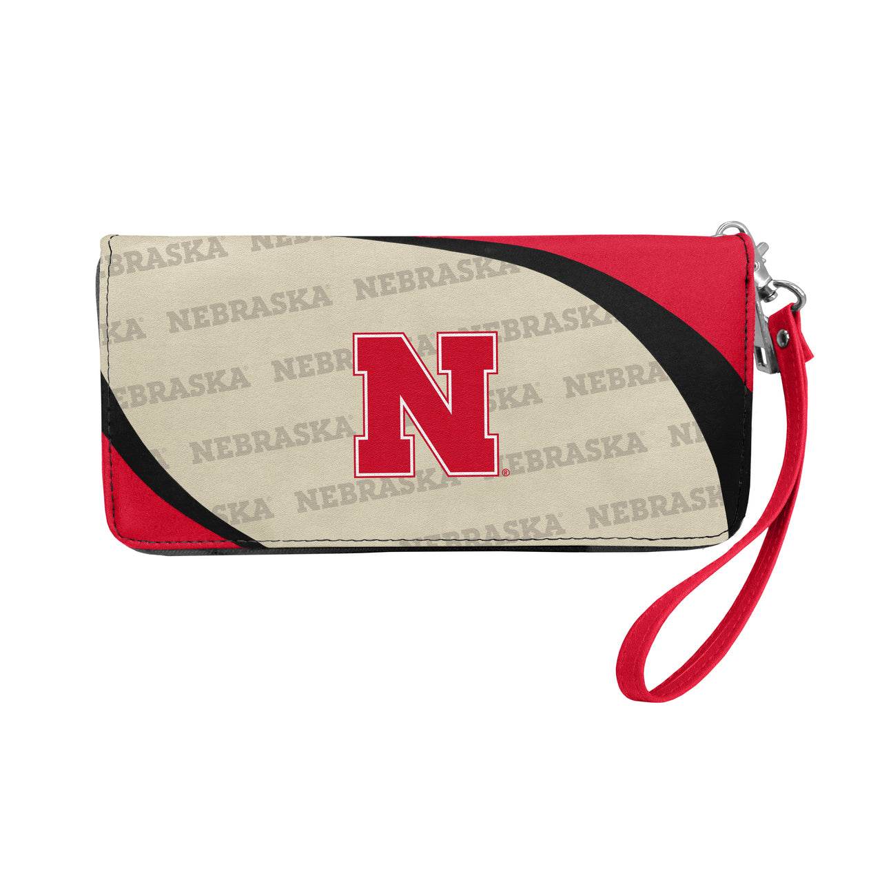 Nebraska Cornhuskers Curve Wallet Organizer Wristlet - ToylandEU