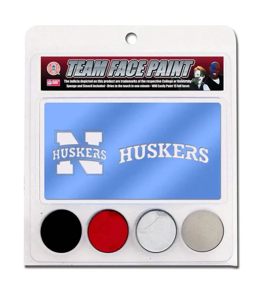  Nebraska Cornhuskers Face Paint Script Logo Antenna Topper -  ToylandEU™