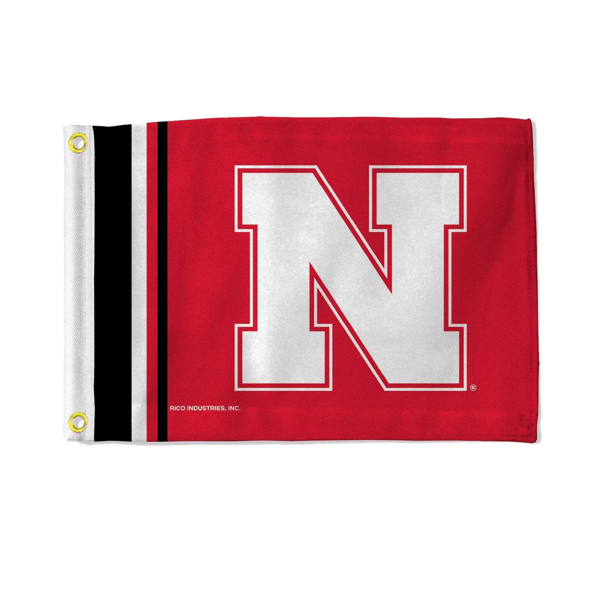 Nebraska Cornhuskers Flag 12x17 Striped Outdoor Decor - ToylandEU