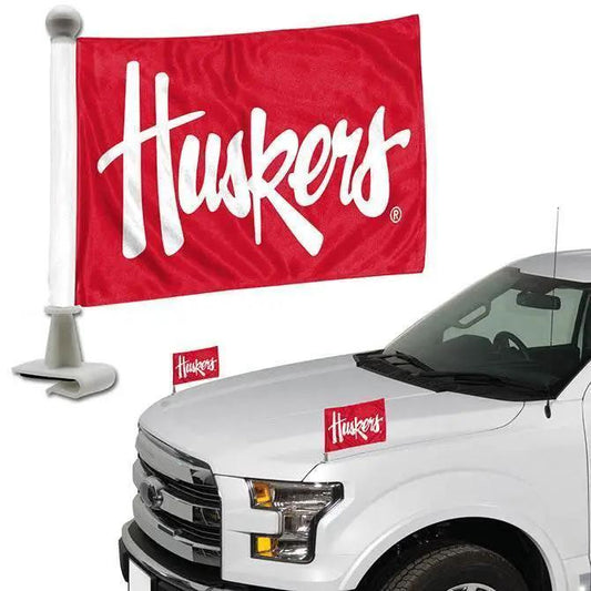  Nebraska Cornhuskers Flag Set 2 Piece Ambassador Style -  ToylandEU™