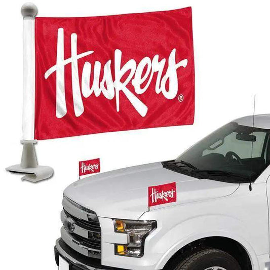  Nebraska Cornhuskers Flag Set 2 Piece Ambassador Style -  ToylandEU™