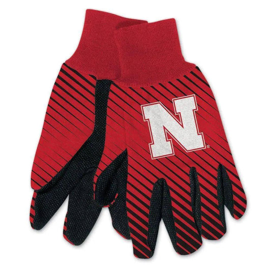  Nebraska Cornhuskers Gloves Two Tone Style Adult Size -  ToylandEU™
