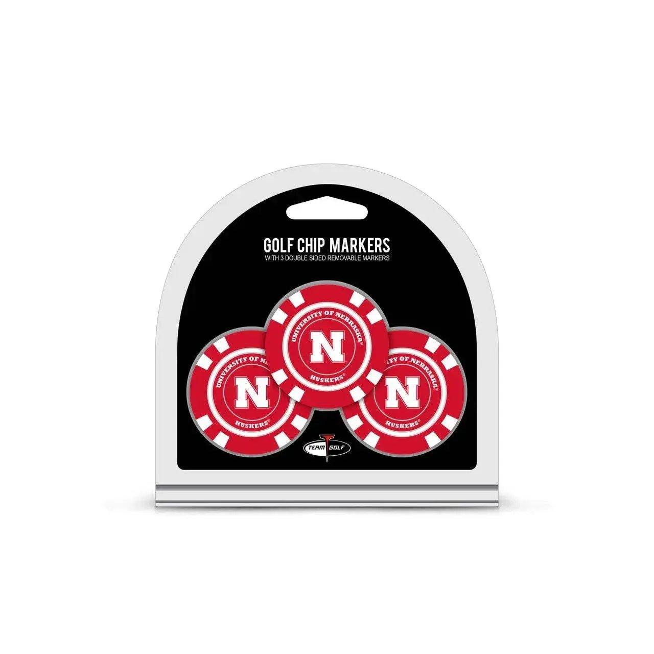  Nebraska Cornhuskers Golf Chip With Marker 3 Pack Set -  ToylandEU™