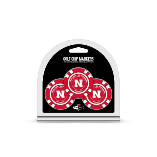  Nebraska Cornhuskers Golf Chip With Marker 3 Pack Set -  ToylandEU™