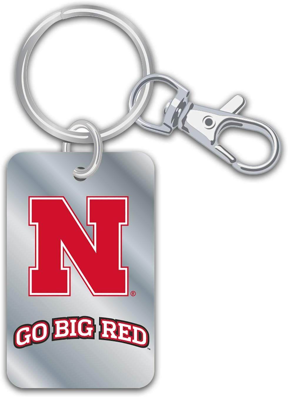 Nebraska Cornhuskers Keychain Slogan Official Aminco - ToylandEU