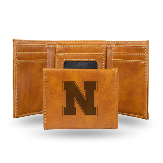 Nebraska Cornhuskers Laser Engraved Trifold Wallet - ToylandEU
