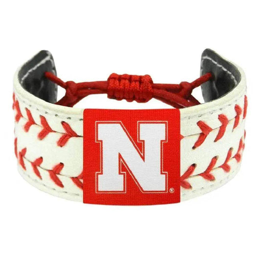  Nebraska Cornhuskers Leather Bracelet With Ceramic Bead -  ToylandEU™