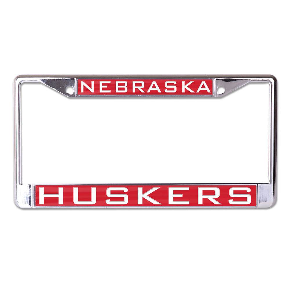 Nebraska Cornhuskers License Plate Frame Inlaid Style - ToylandEU