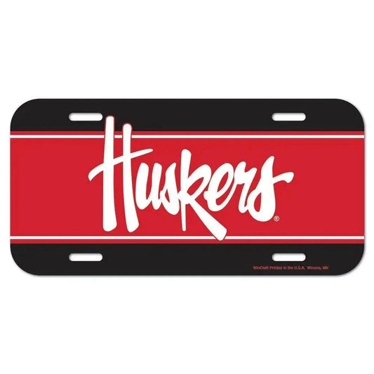  Nebraska Cornhuskers License Plate Plastic -  ToylandEU™
