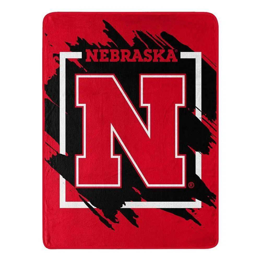  Nebraska Cornhuskers Micro Raschel Blanket Rolled 46x60 -  ToylandEU™