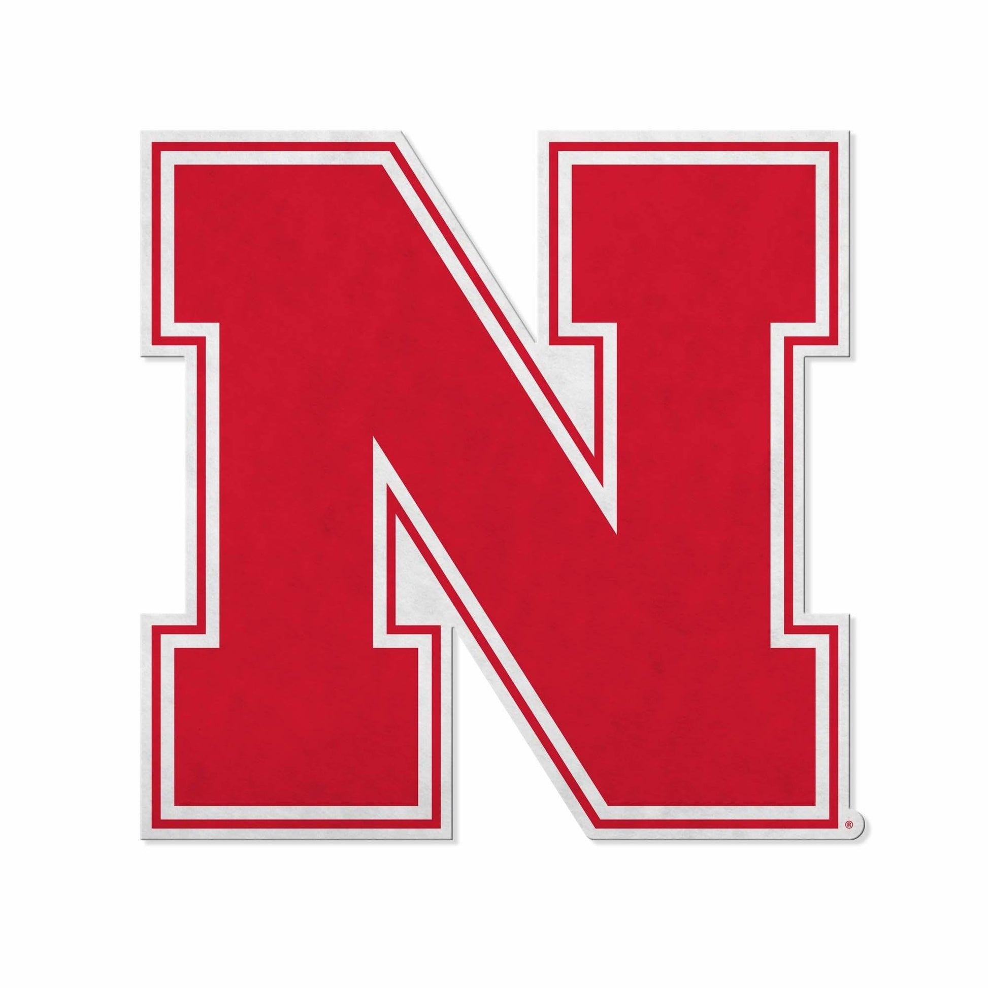 Nebraska Cornhuskers Pennant Shape Logo Felt Decor Gift - ToylandEU