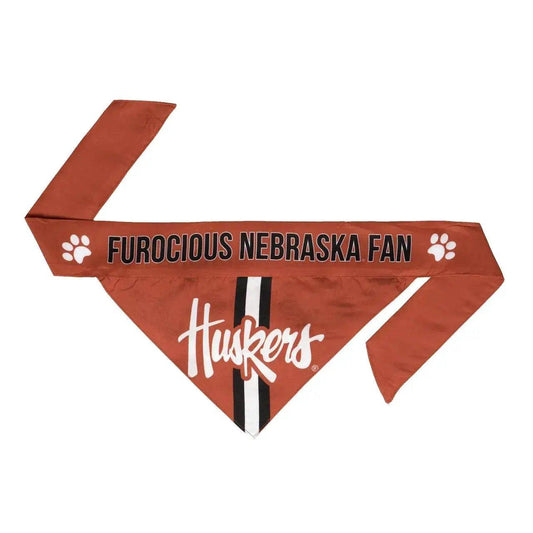 Nebraska Cornhuskers Pet Bandanna XS Reversible Paisley -  ToylandEU™