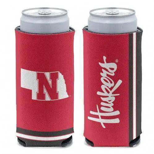  Nebraska Cornhuskers Slim Can Cooler Full Color Imprinted -  ToylandEU™