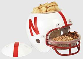 Nebraska Cornhuskers Snack Helmet Bowl for Game Day - ToylandEU