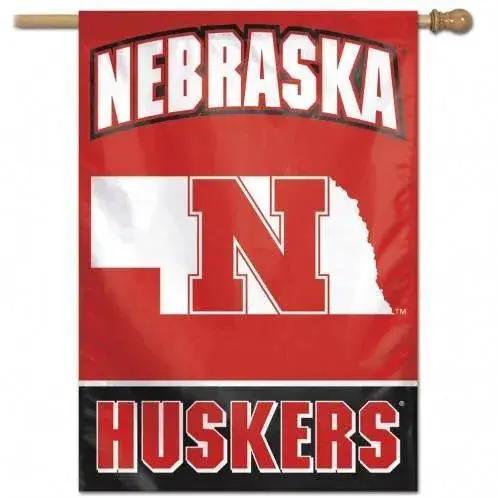  Nebraska Cornhuskers Vertical Banner 28x40 Alternate Design -  ToylandEU™