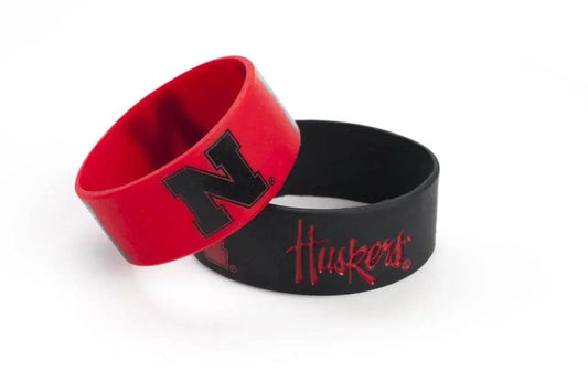  Nebraska Cornhuskers Wide Bracelets 2 Pack By Aminco -  ToylandEU™