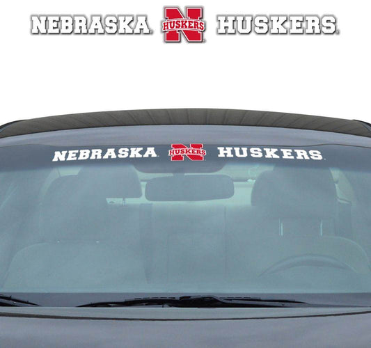Nebraska Cornhuskers Windshield Decal 35x4 Vinyl Sticker - ToylandEU