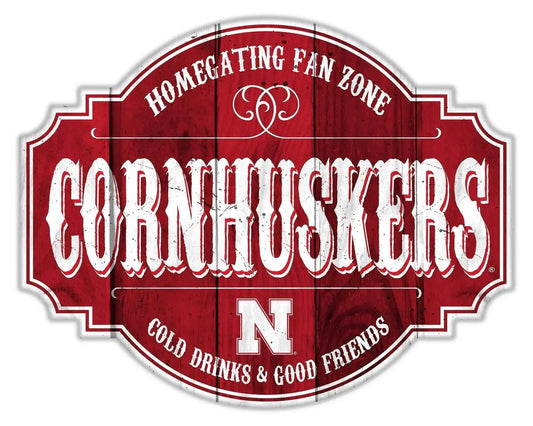  Nebraska Cornhuskers Wood Sign 12 Inch Homegating Tavern -  ToylandEU™
