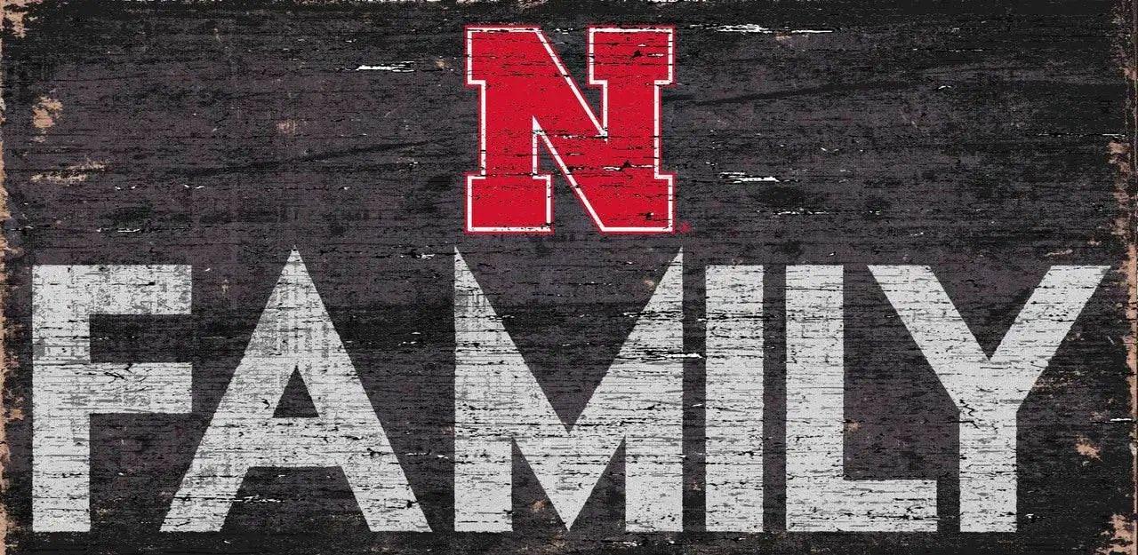  Nebraska Cornhuskers Wood Sign 12x6 Family Design Decor -  ToylandEU™