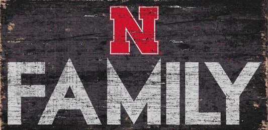  Nebraska Cornhuskers Wood Sign 12x6 Family Design Decor -  ToylandEU™