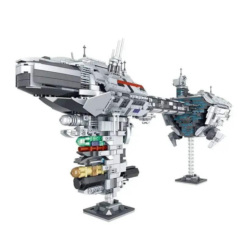 Nebula Medical Corvette Frigate Building Blocks Kit For Creative Play - ToylandEU