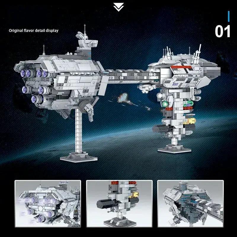  Nebula Medical Corvette Frigate Building Blocks Kit Pro -  ToylandEU™