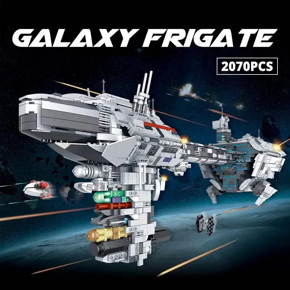 Nebulon B Escort Frigate 2070 Piece Space MOC Set Premium - ToylandEU