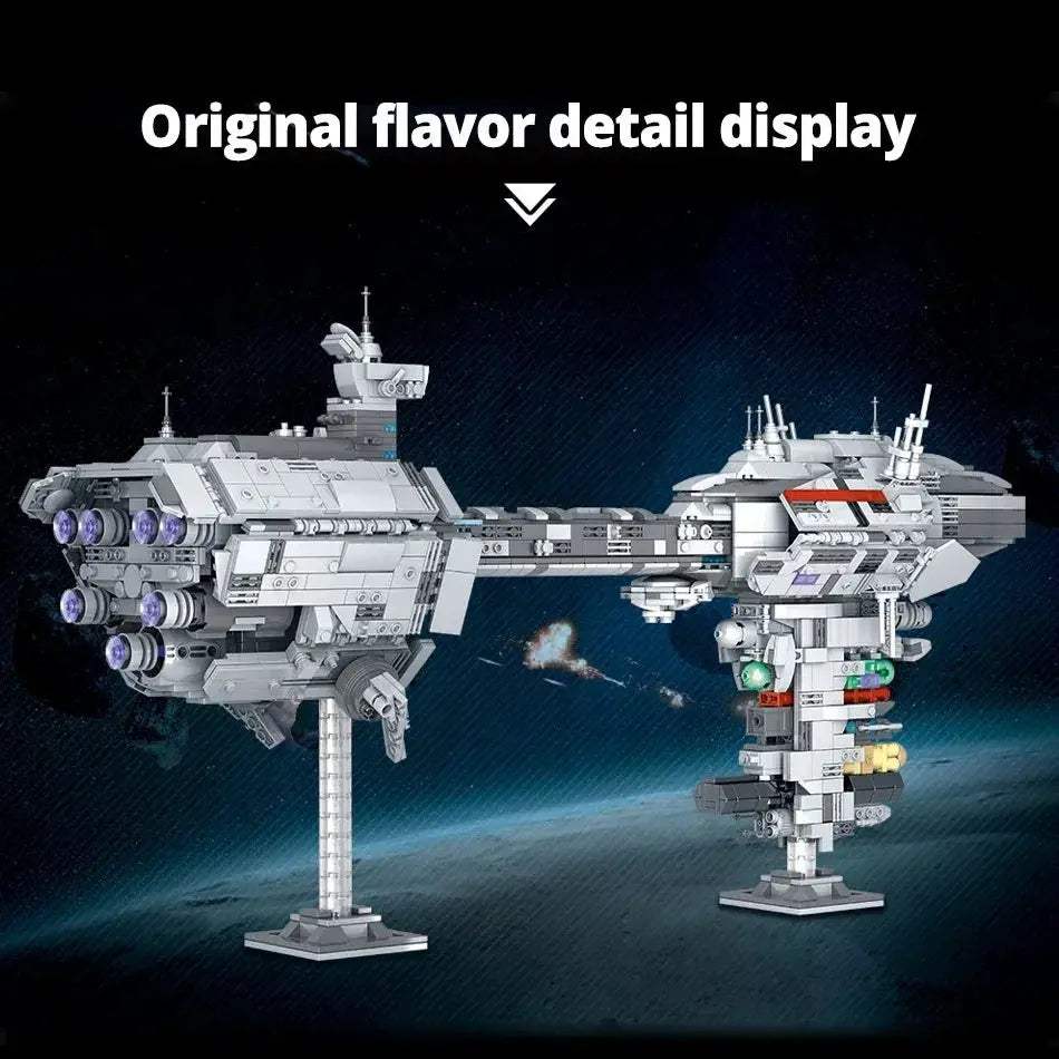 Nebulon B Escort Frigate 2070 Piece Space MOC Set Premium - ToylandEU