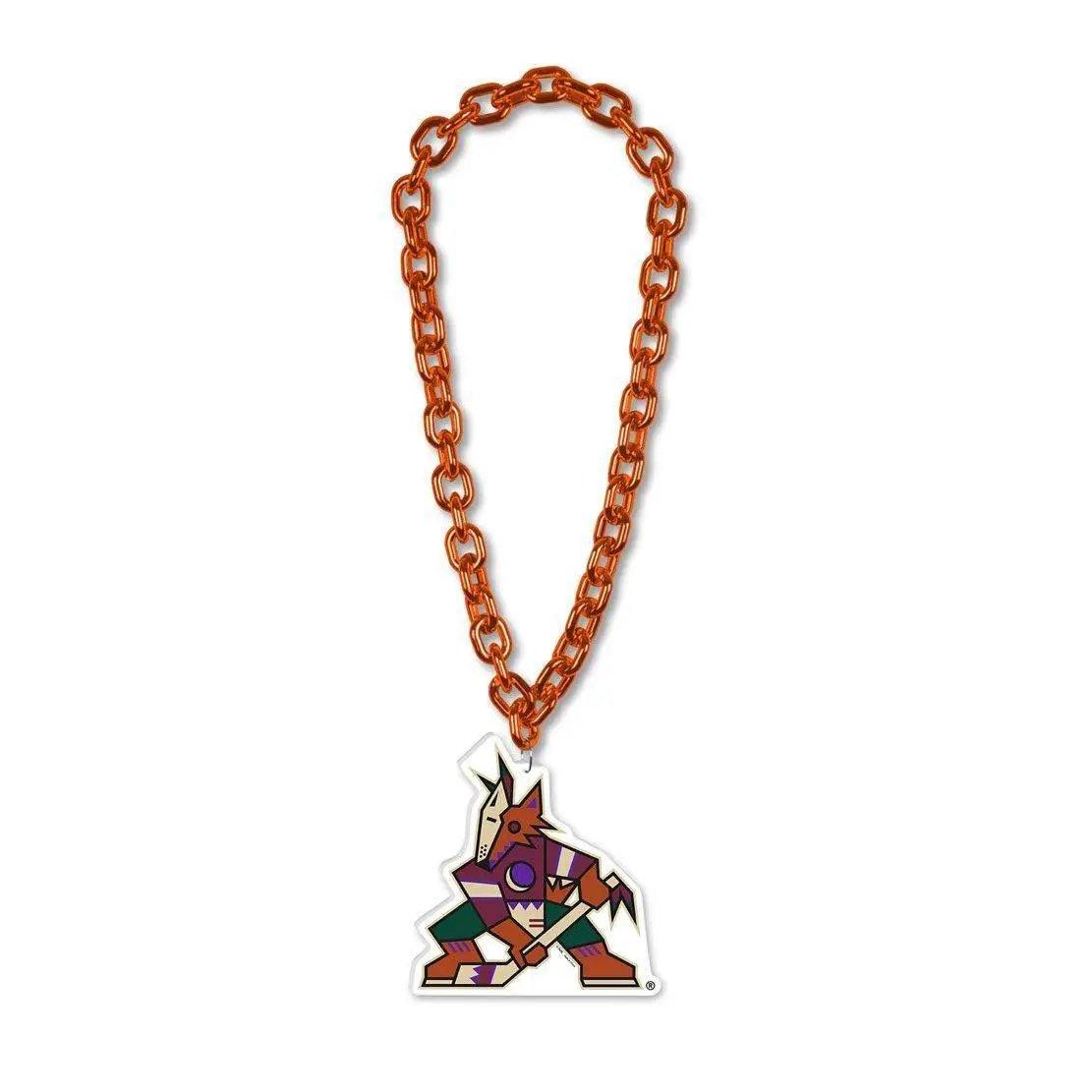  Arizona Coyotes Necklace Big Fan Chain Foam Logo Accessory -  ToylandEU™