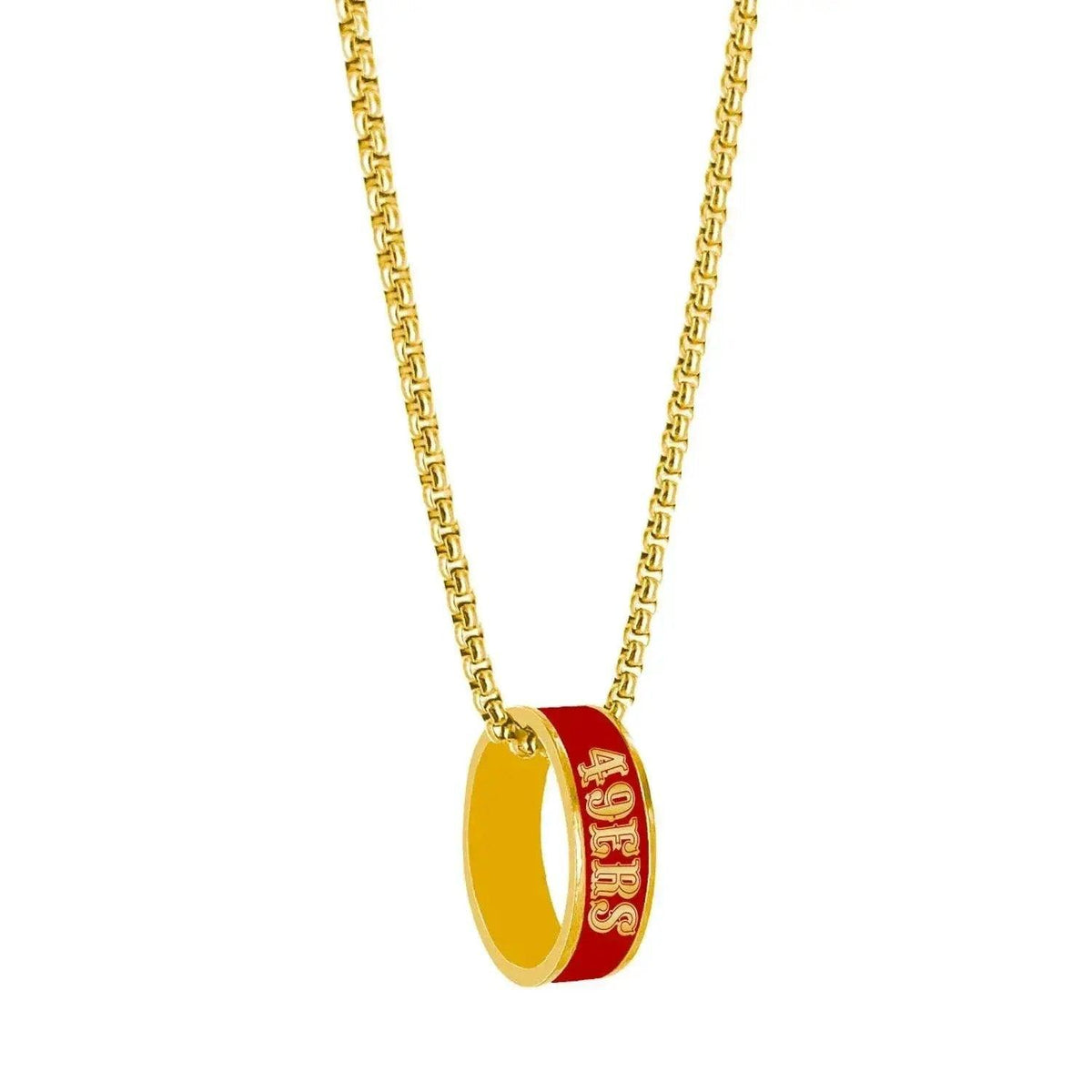  San Francisco 49ers Necklace Pendant Gold Fashion Jewelry -  ToylandEU™